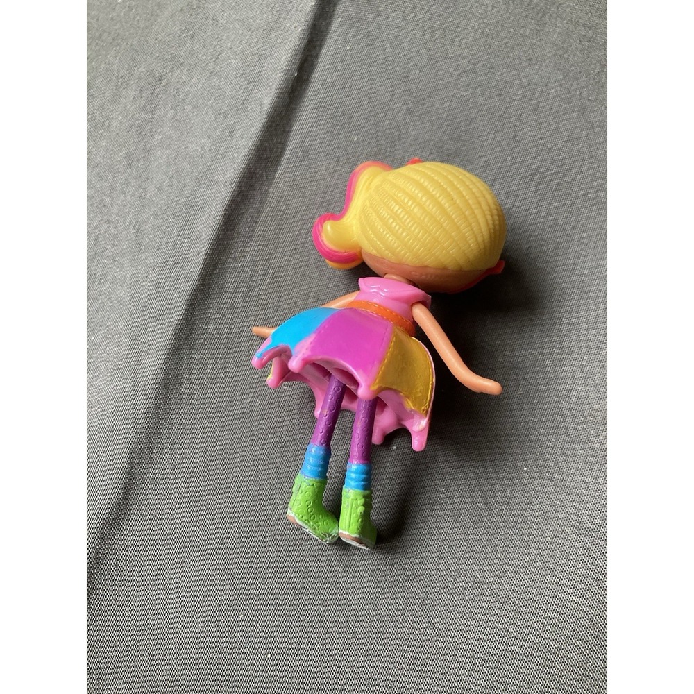 Lalaloopsy April Sunsplash Mini Doll Figure MGA Pink Heart Glasses Girl 3" - Picture 3 of 6